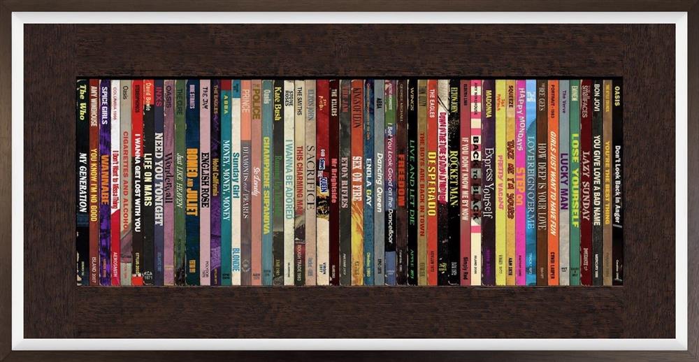 Linda Charles - 'The Decades II - ReBooked' - Framed Original Artwork