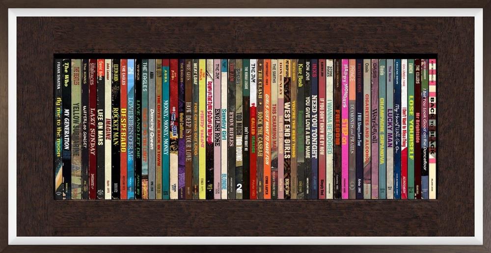 Linda Charles - 'The Decades - ReBooked' - Framed Original Artwork