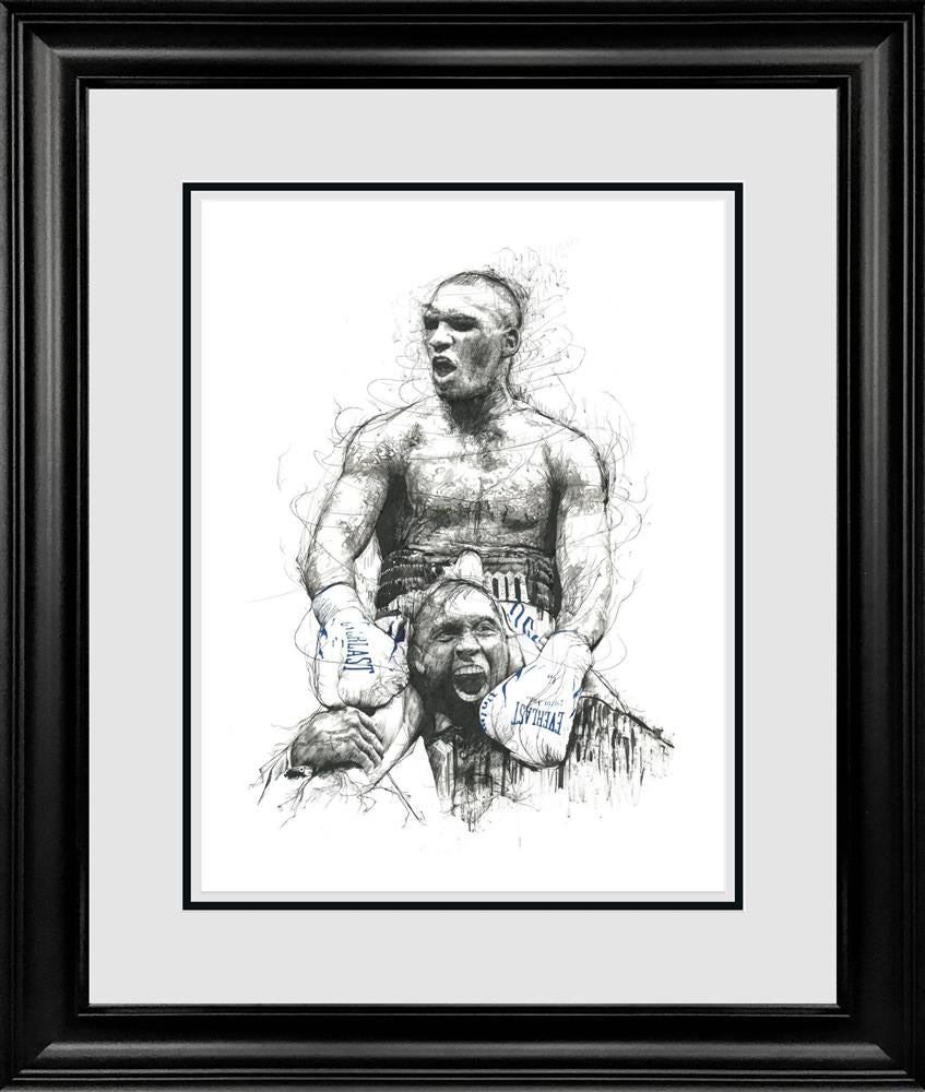 Scott Tetlow - 'The Destroyer' - Framed Original Art