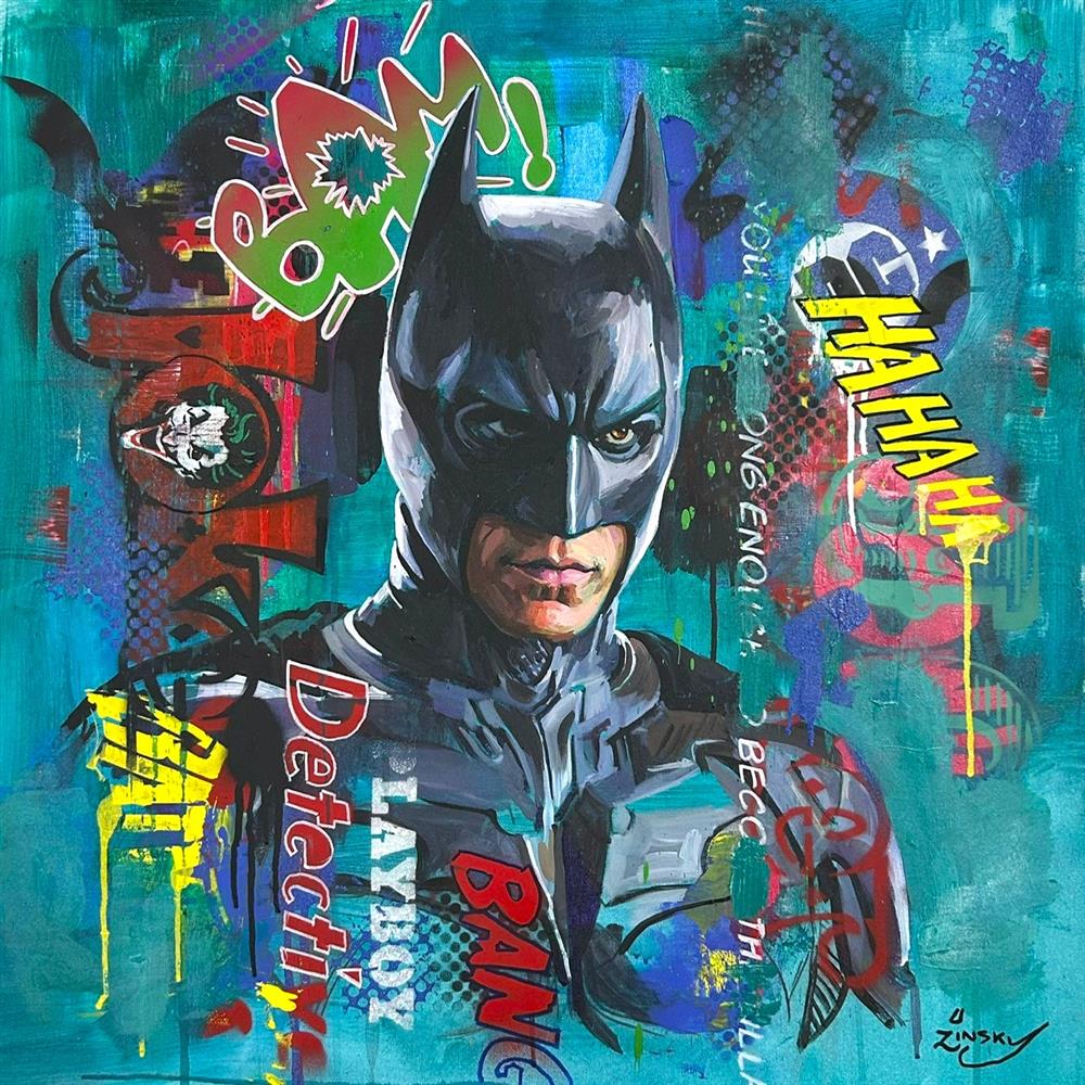 Zinsky - 'The Discipline Of Darkness' - Framed Original Artwork