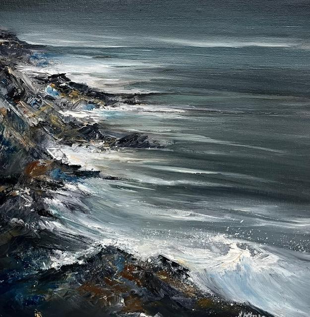 Alison Johnson - 'The Edge Of Tomorrow' - Framed Original Artwork