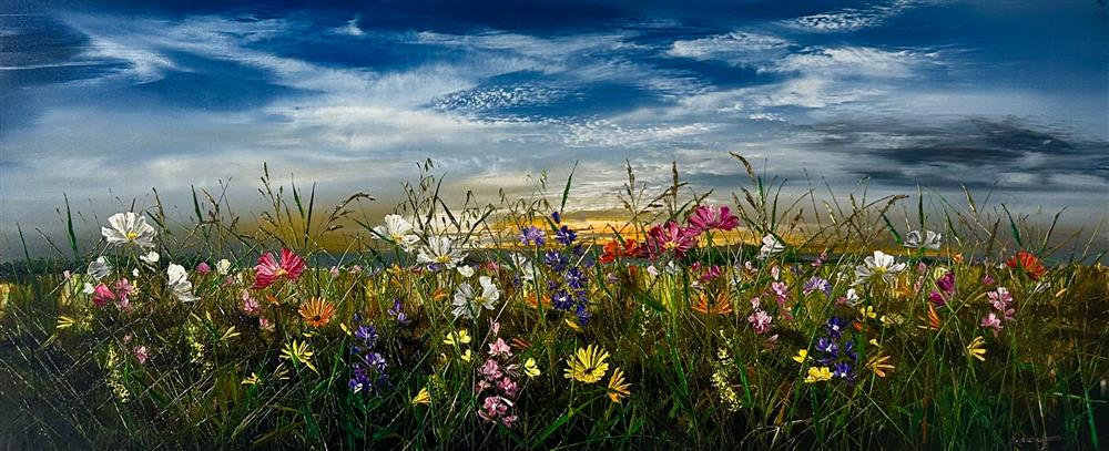 Kimberley Harris - 'The Edge Of Summer' - Framed Original Art