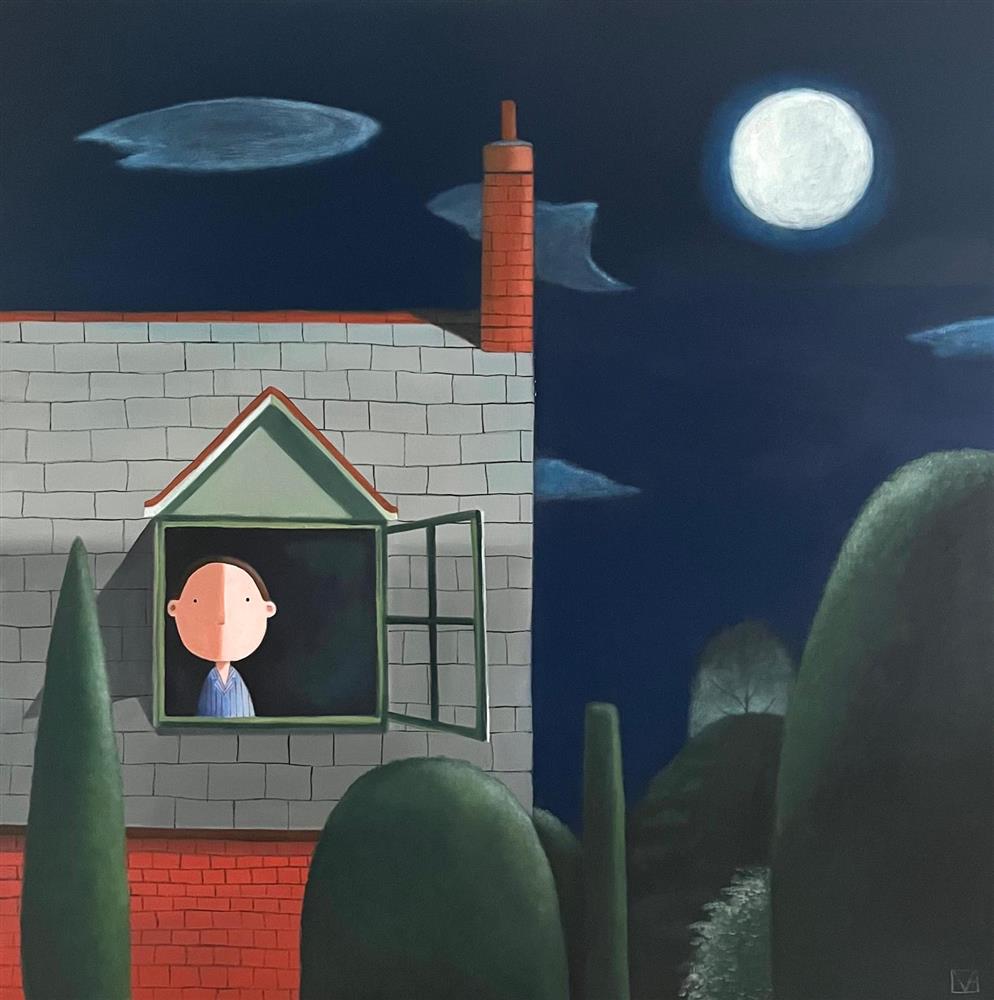 Michael Abrams - 'The Empty Hour' - Framed Original Artwork