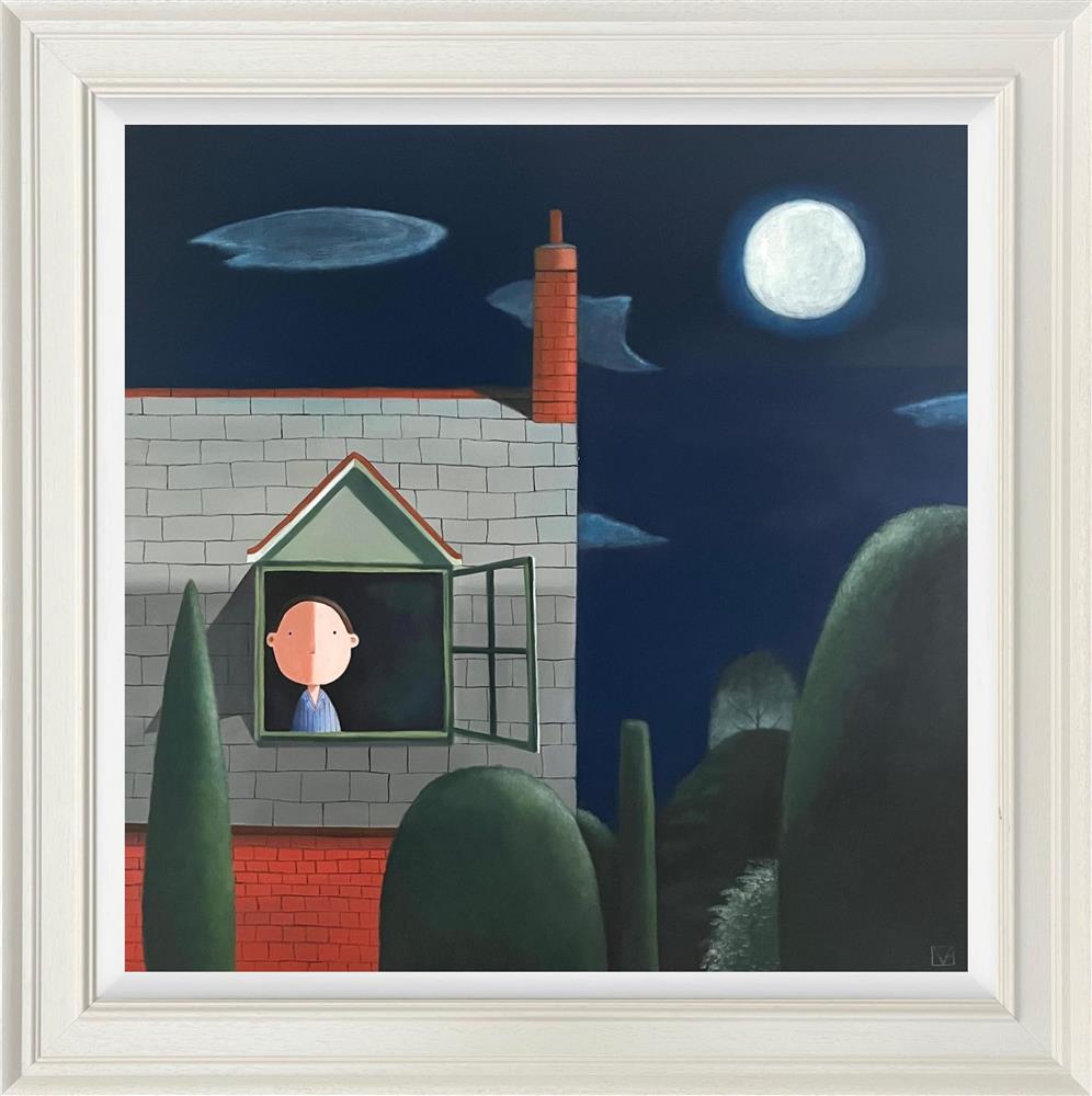 Michael Abrams - 'The Empty Hour' - Framed Original Artwork