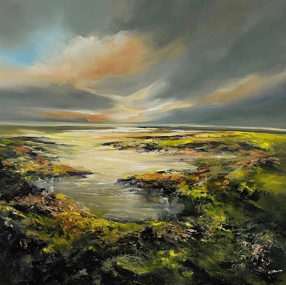 Alison Johnson - 'The English Lands' - Framed Original Artwork