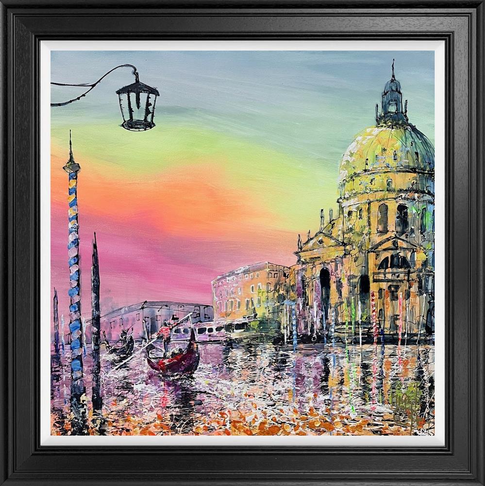 Nigel Cooke - 'The Evening Glows' - Framed Original Artwork