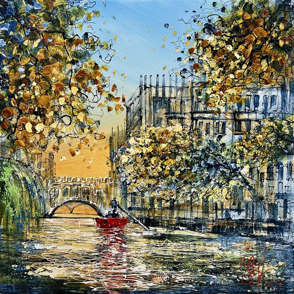 Nigel Cooke - 'The Evening Light' - Framed Original Artwork