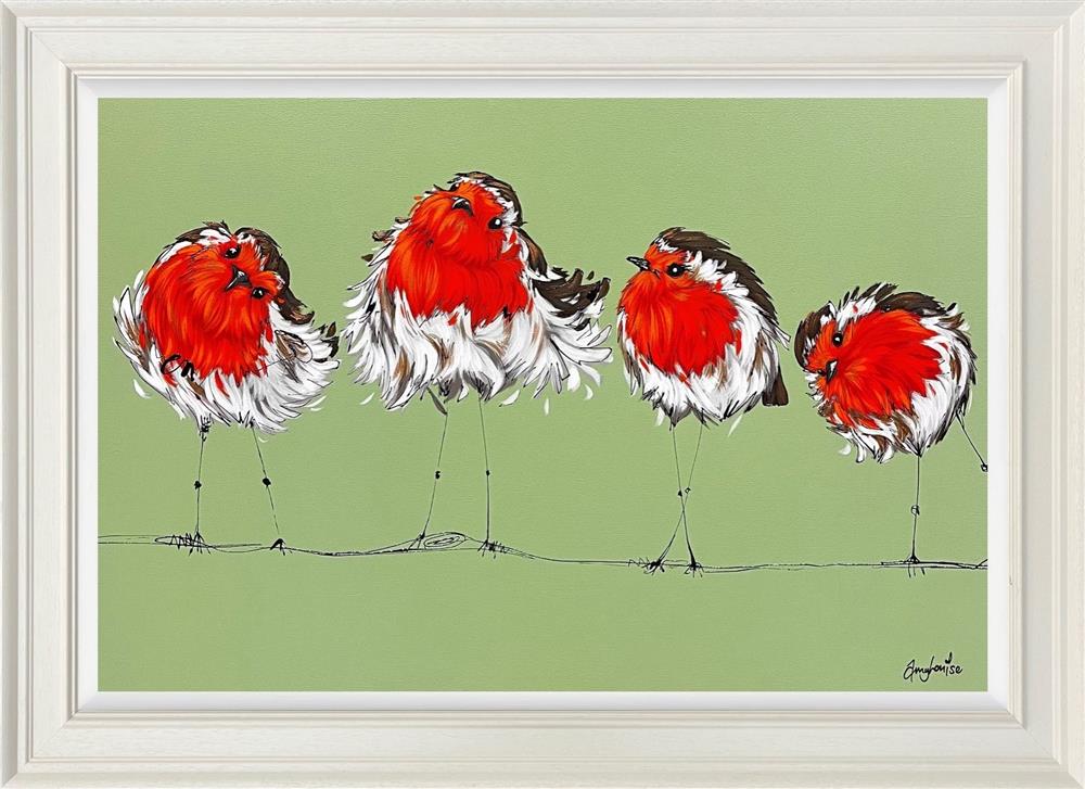 Amy Louise - 'The Fabulous Four' - Framed Original Artwork