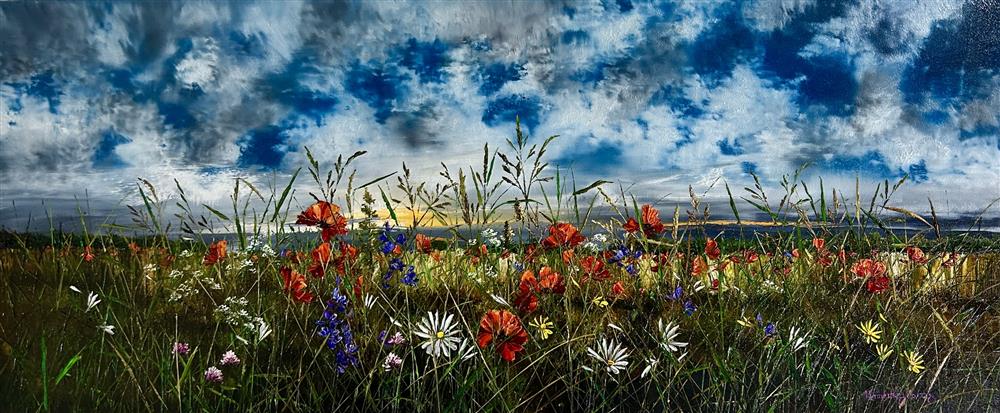 Kimberley Harris - 'The Fading Light' - Framed Original Art