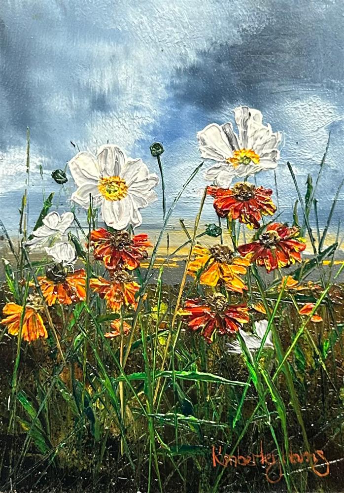 Kimberley Harris - 'The Field Remembers' - Framed Original Artwork