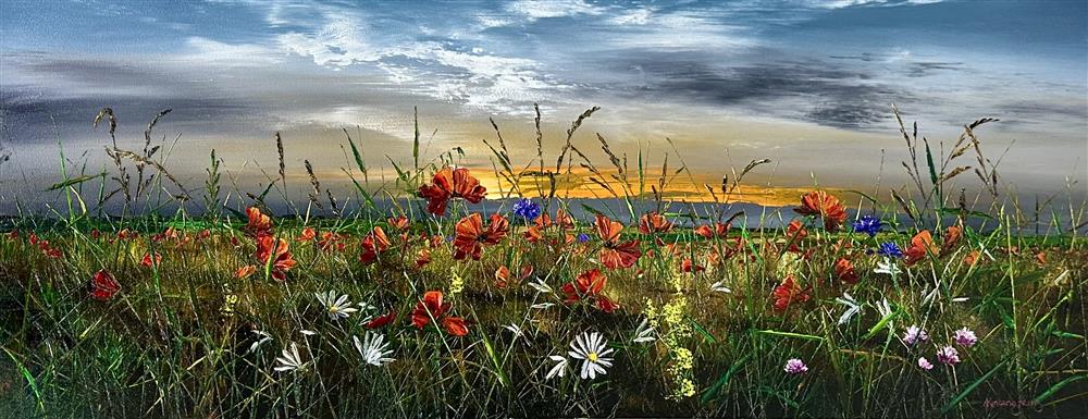 Kimberley Harris - 'The Field Sings' - Framed Original Art