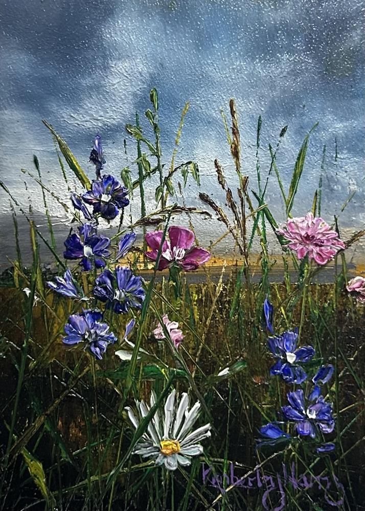 Kimberley Harris - 'The Field's Secret Song' - Framed Original Art