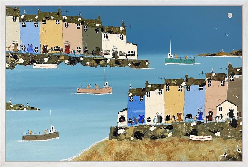 Lee McCarthy - 'The Fish Snack' - Framed Original Art