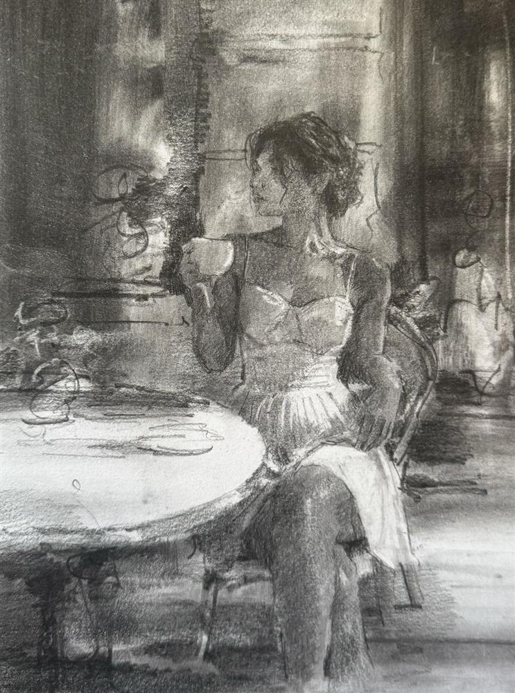 Tony Hinchliffe - 'The Flower Of The Milk - Study' - Framed Original Artwork