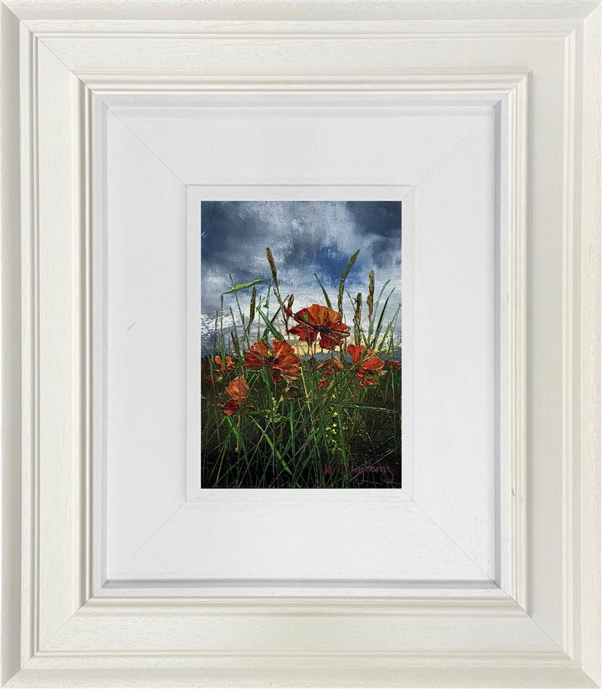 Kimberley Harris - 'The Gentle Presence Of Poppies' - Framed Original Artwork