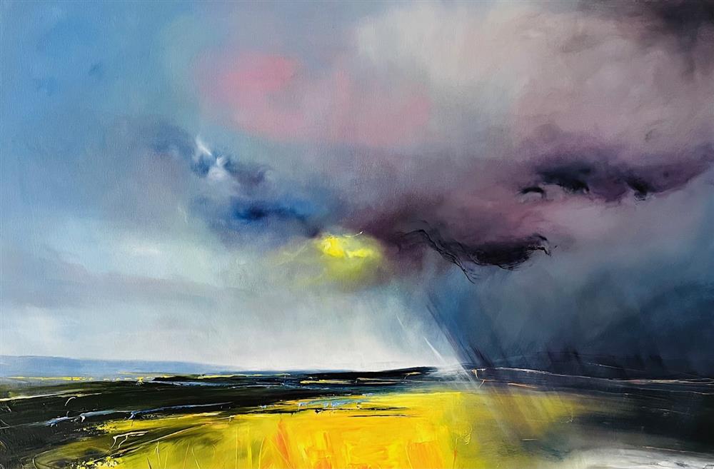 Joanna Taylor - 'The Golden Glow' - Framed Original Artwork