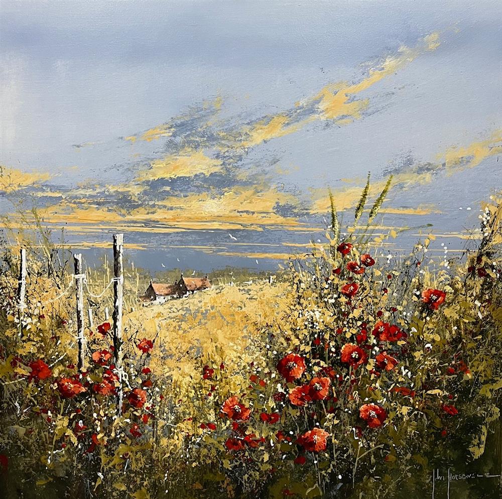 John Horsewell - 'The Golden Glows' - Framed Original Artwork