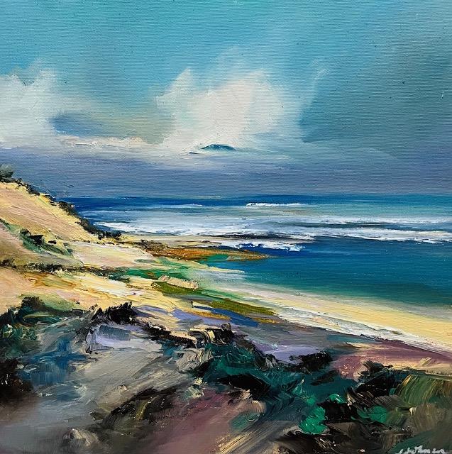 Alison Johnson - 'The Golden Hour' - Framed Original Artwork