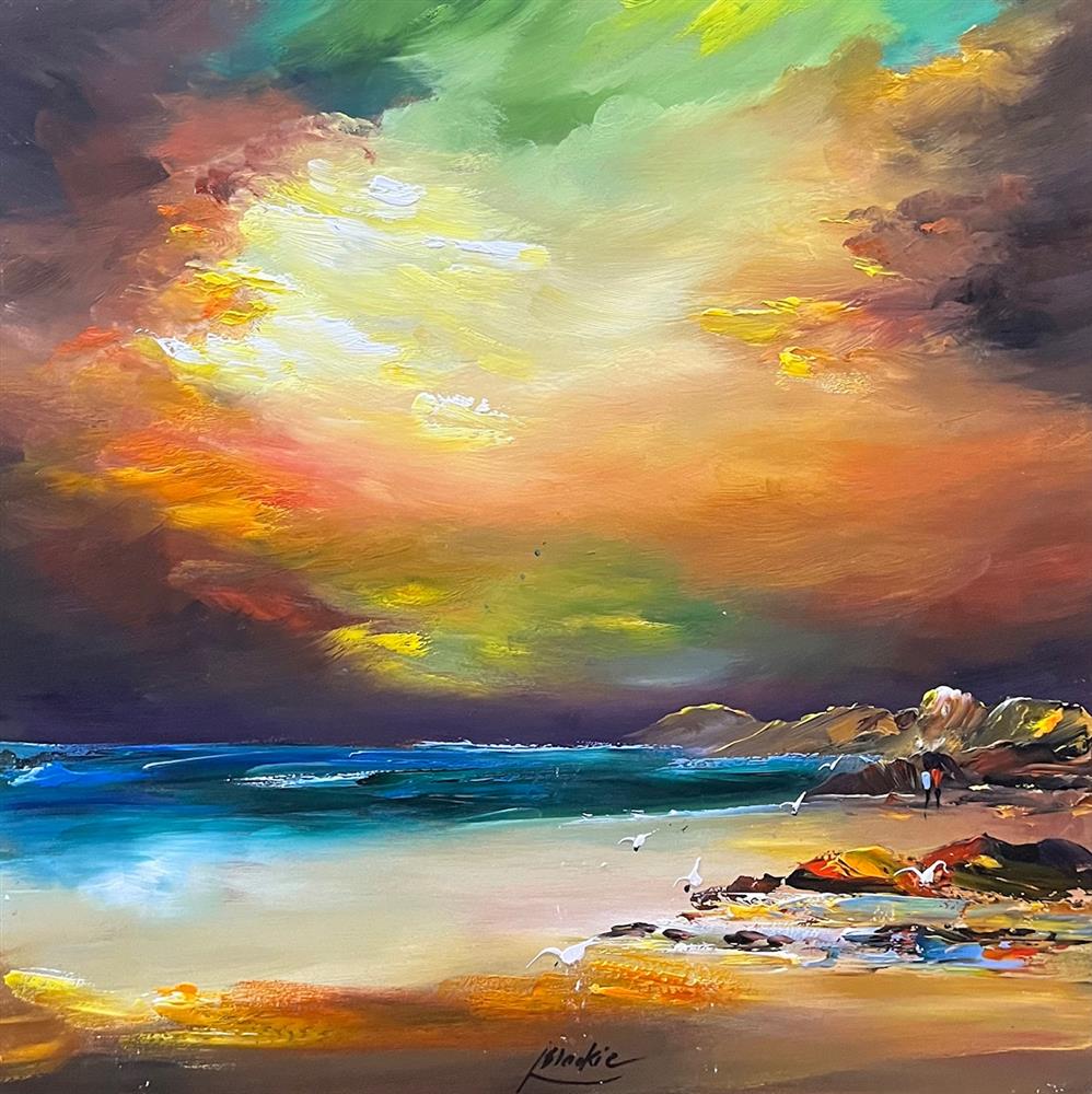 Lillias Blackie -  'The Golden Retreat' - Framed Original Art