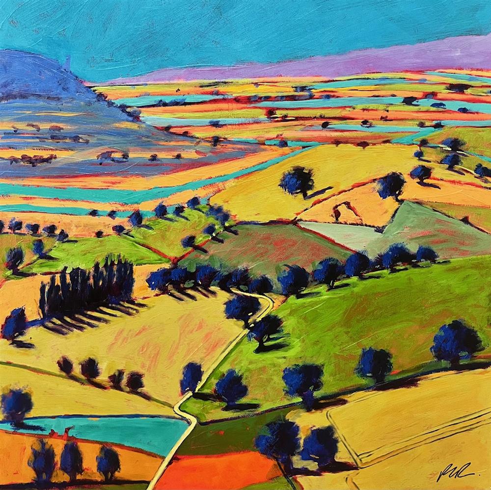 Paul Powis - 'The Golden Valley' - Framed Limited Edition