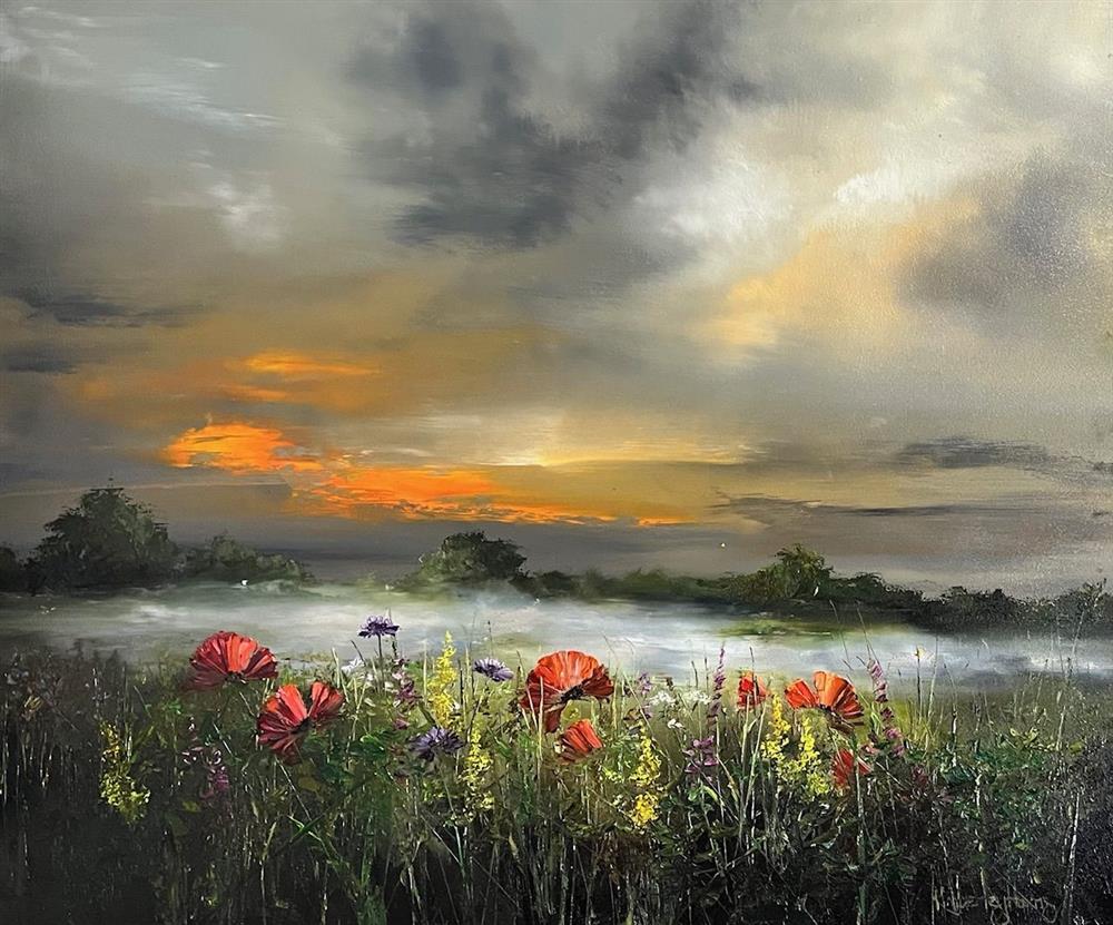 Kimberley Harris - 'The Grass Remembers Two Moments More' - Framed Original Artwork