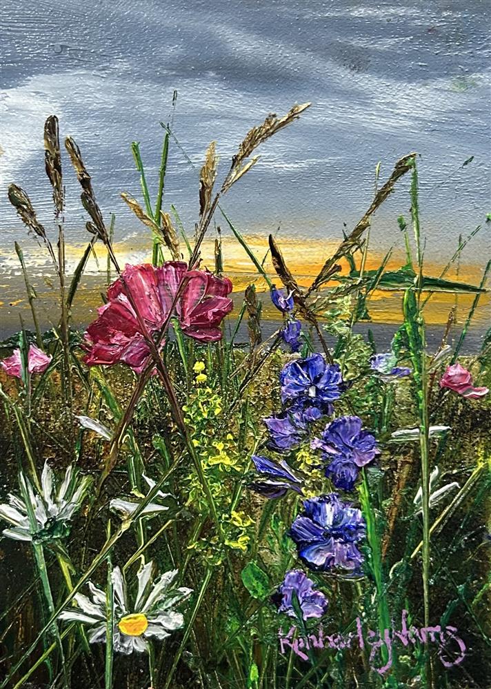 Kimberley Harris - 'The Harvest' - Miniature size' - Framed Original Art