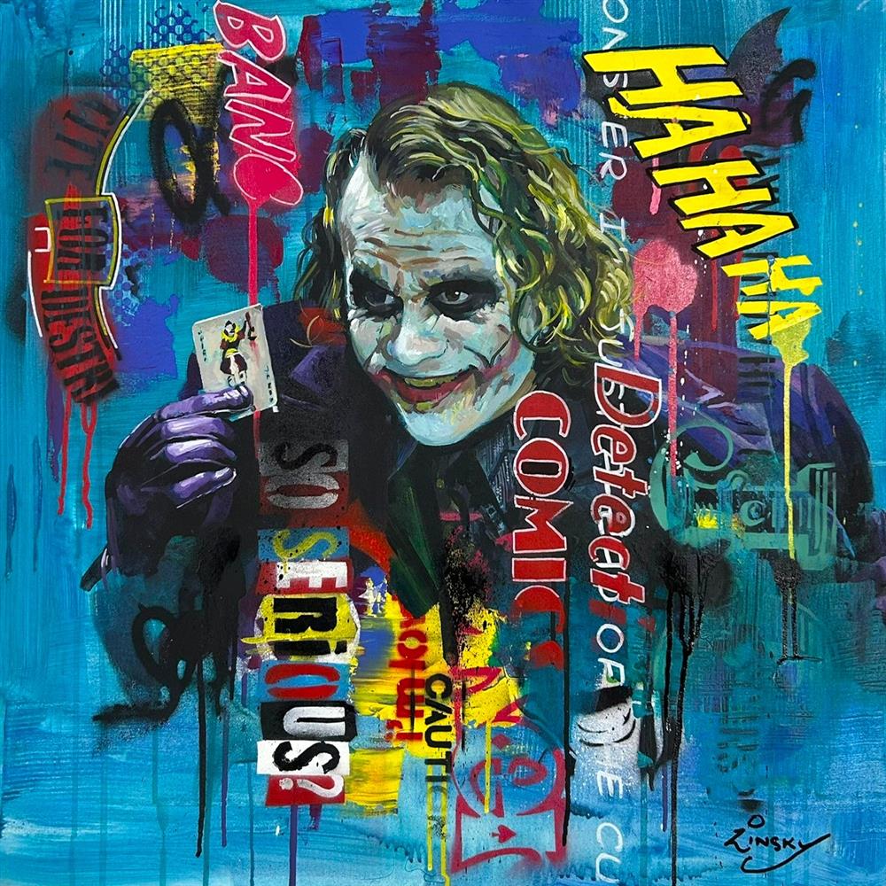 Zinsky - 'The Headliner Of Havoc' - Framed Original Artwork