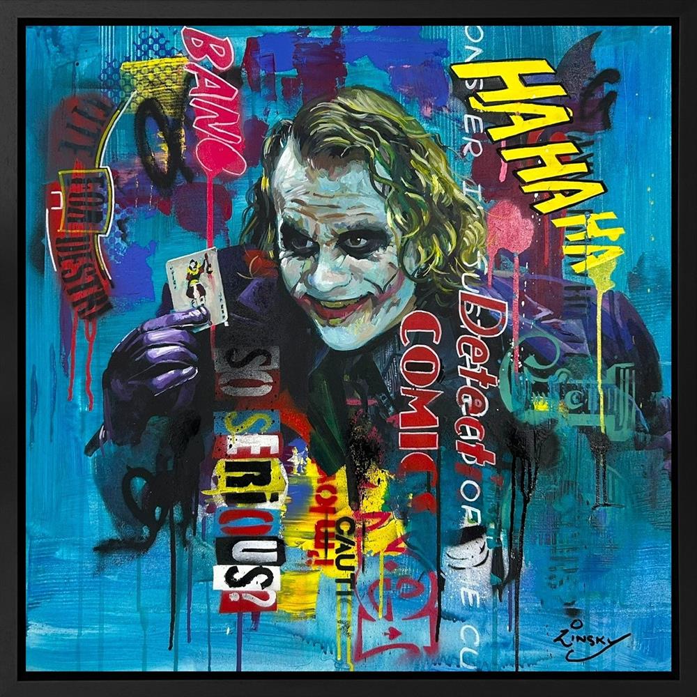 Zinsky - 'The Headliner Of Havoc' - Framed Original Artwork — New Look Art