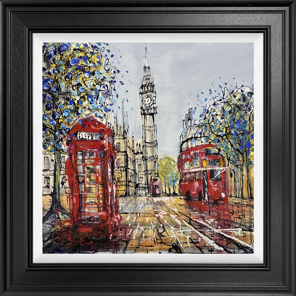 Nigel Cooke - 'The Heart Of The Borough' - Framed Original Artwork