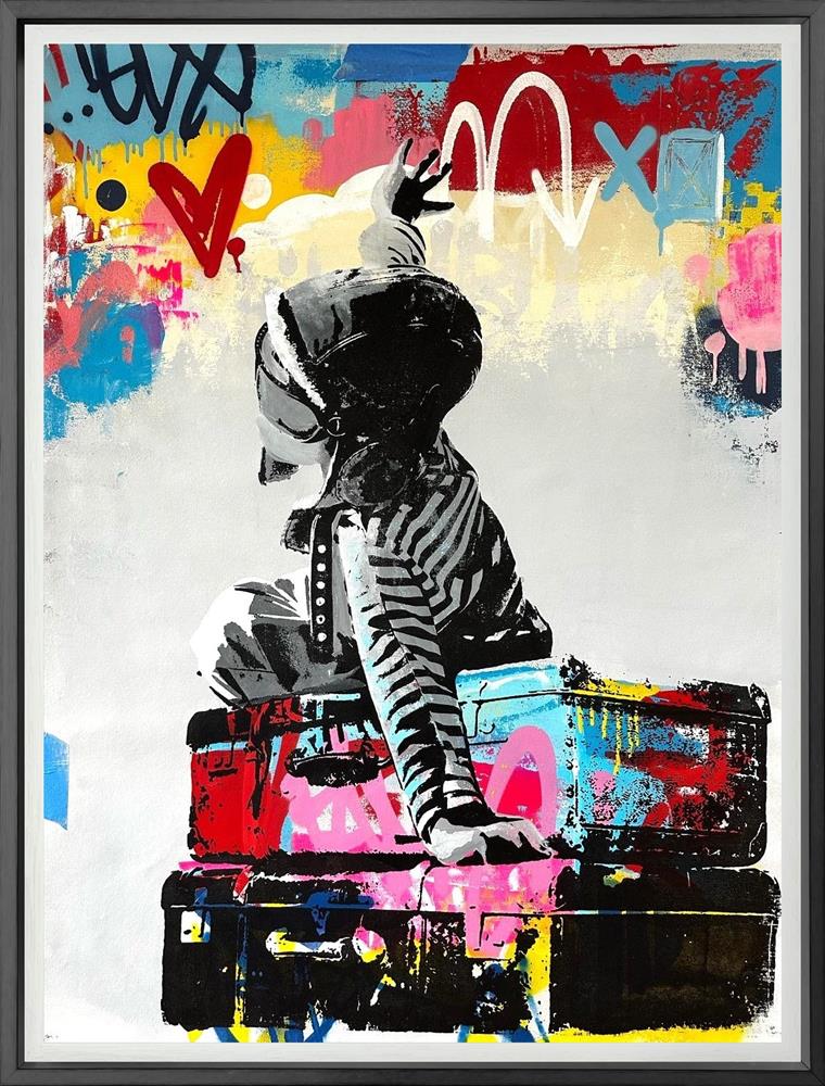 Bollee Patino - 'The High Life' - Framed Original Artwork