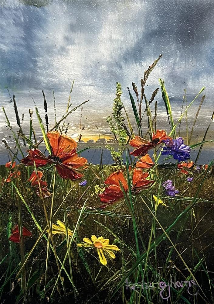 Kimberley Harris - 'The Horizon's Secret Garden' - Miniature series - Framed Original Art