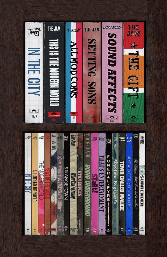 Linda Charles - 'The Jam - ReBooked' - Framed Original Artwork