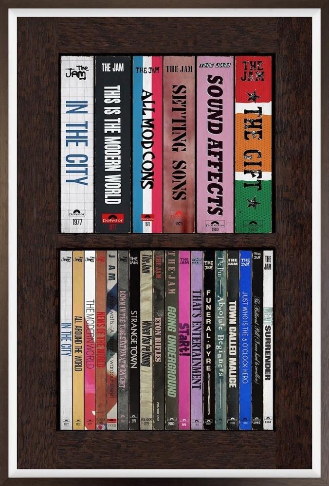 Linda Charles - 'The Jam - ReBooked' - Framed Original Artwork