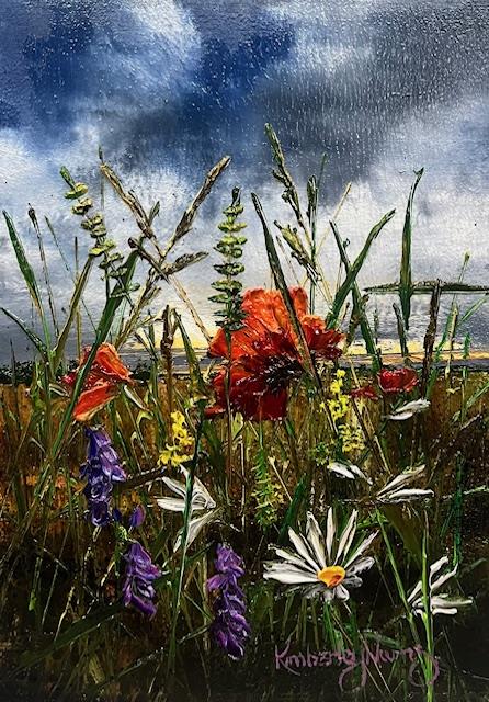 Kimberley Harris - 'The Land Holds It's Love II ' - Framed Original Artwork