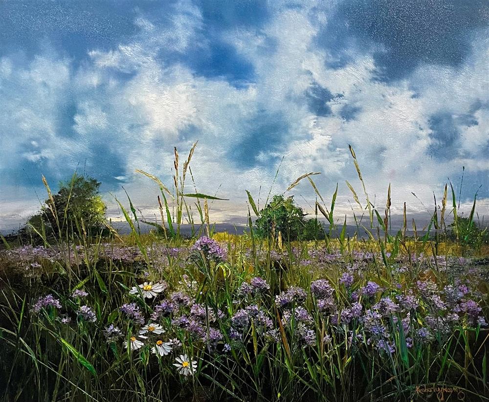 Kimberley Harris - 'The Language Of Flowers' - Framed Original Artwork