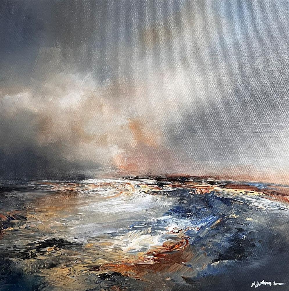 Alison Johnson - 'The Last Ember Of Day' - Framed Original Artwork
