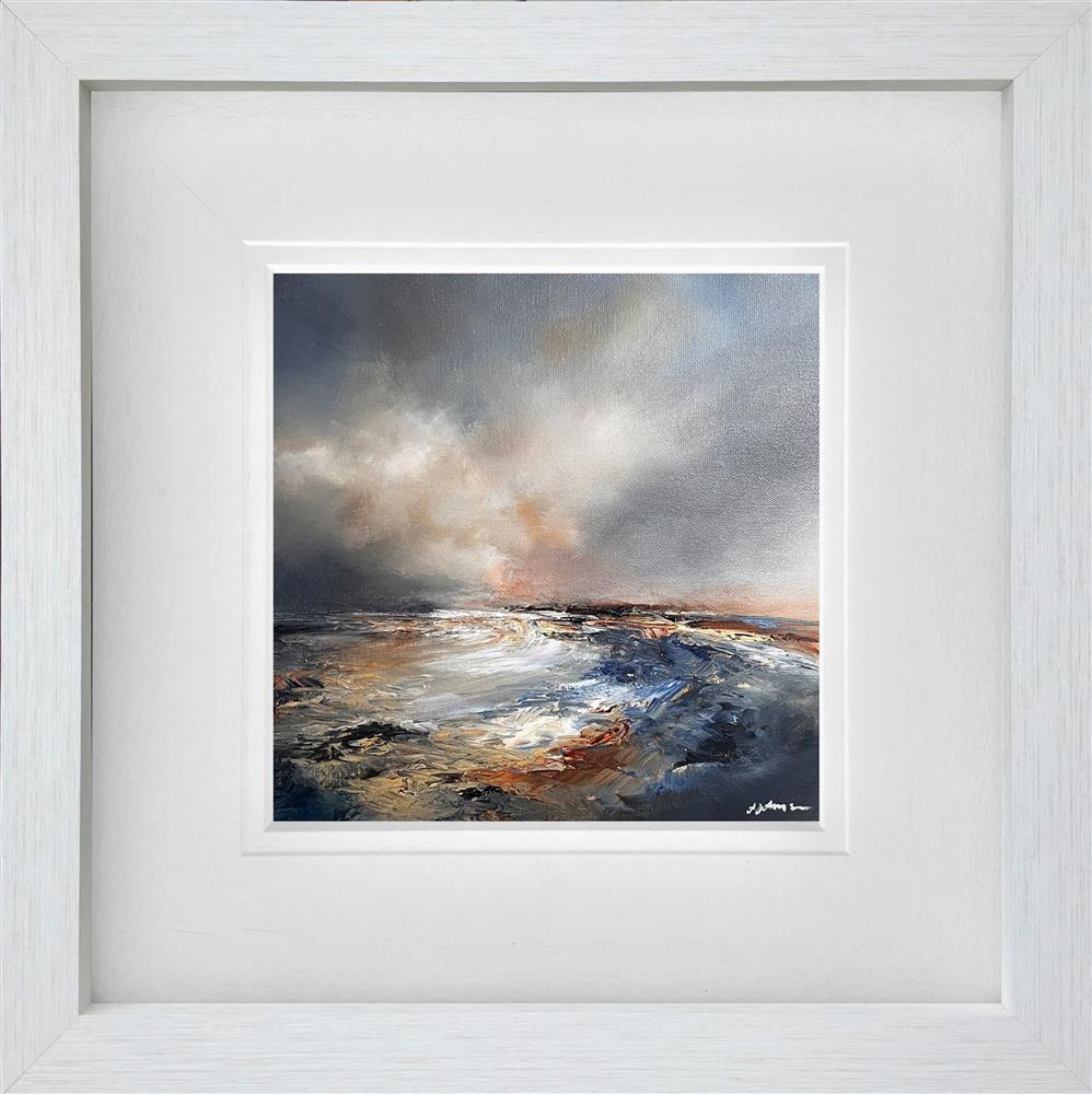 Alison Johnson - 'The Last Ember Of Day' - Framed Original Artwork