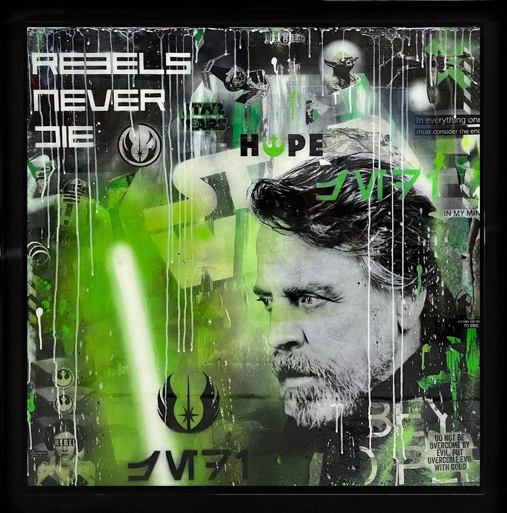 Add Subtract- 'The Last Jedi' - Framed Original Art