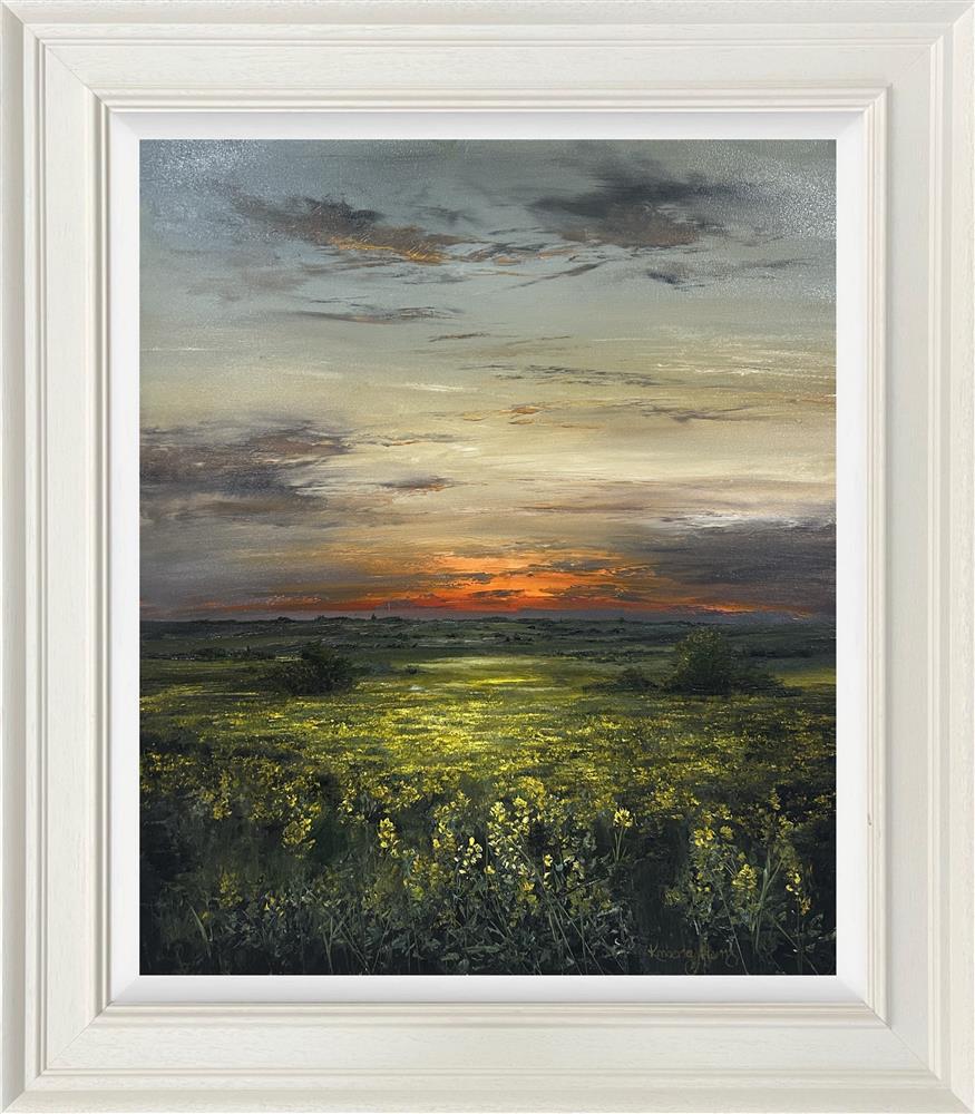 Kimberley Harris - 'The Last Warmth Of The Day' - Framed Original Artwork