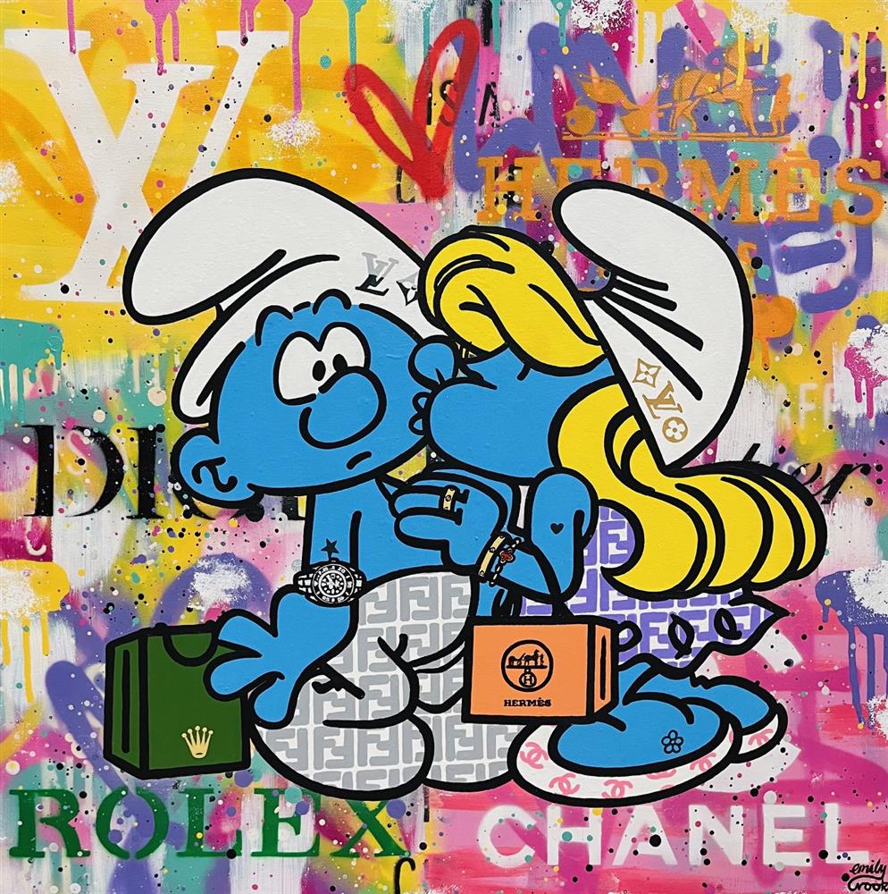 Emily Crook - 'The Love Blues' - Framed Original Artwork