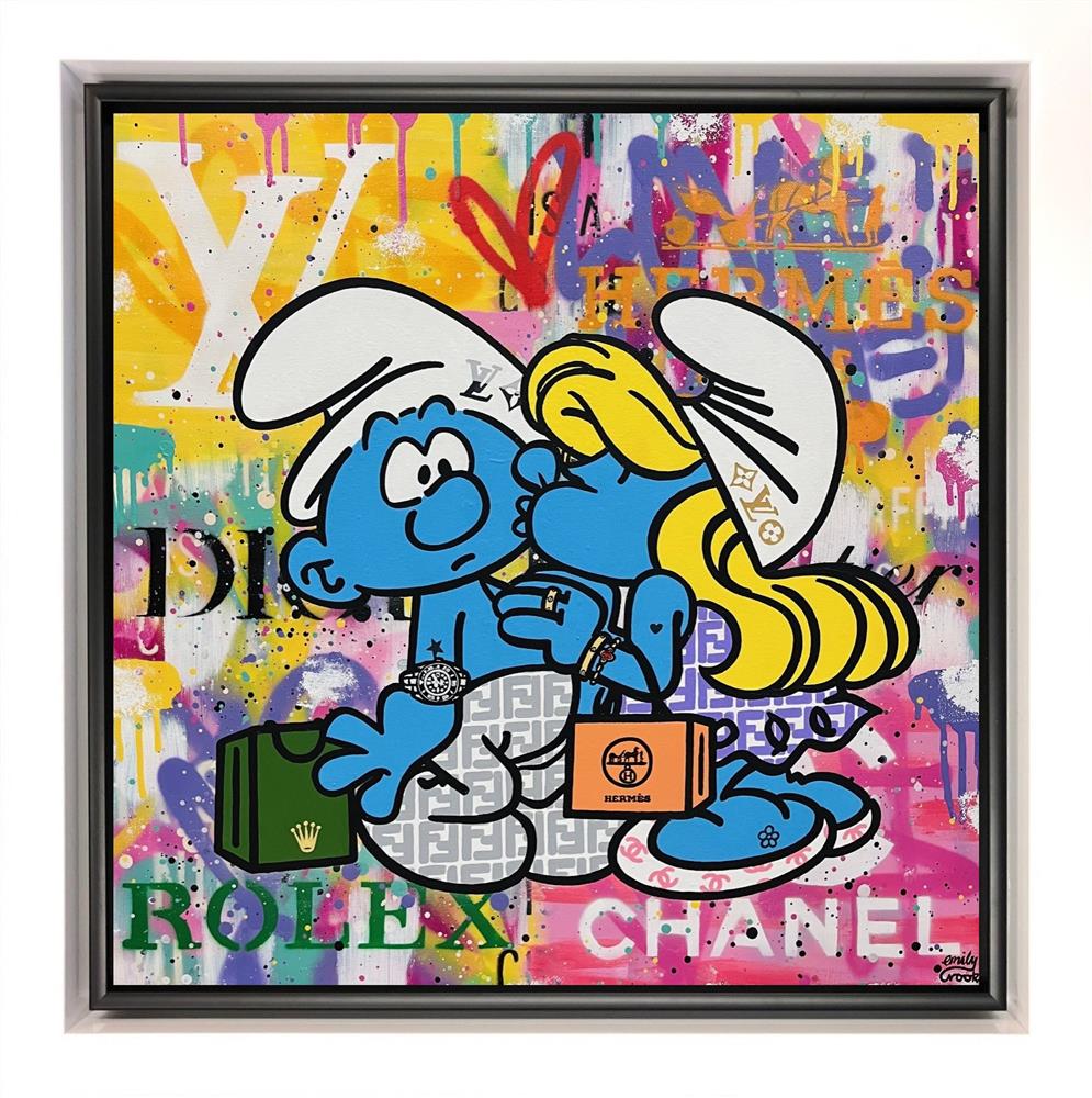 Emily Crook - 'The Love Blues' - Framed Original Artwork