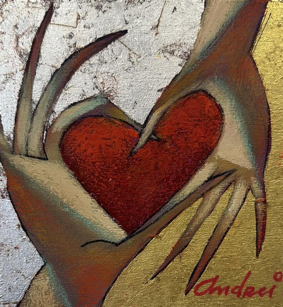 Andrei Protsouk - 'The Love Of Gold And Silver' - Framed Original Art