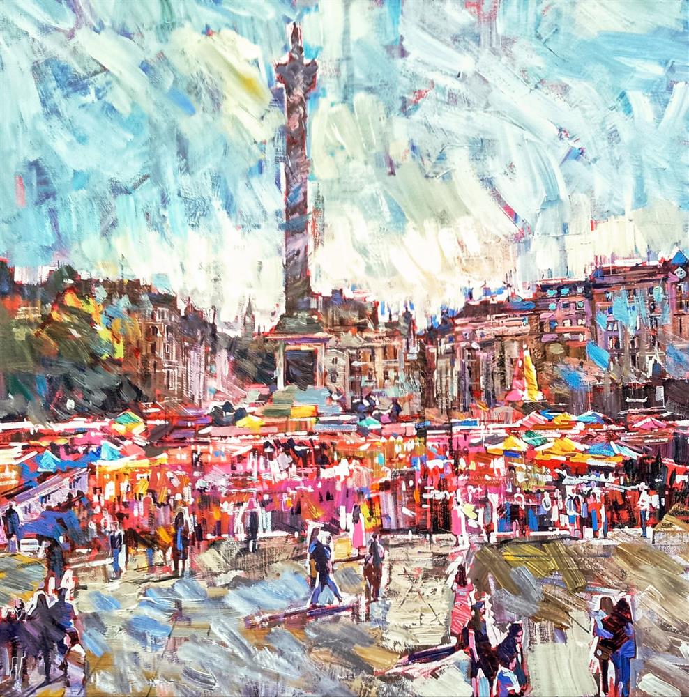 Colin Brown - 'The Main Event, London' - Framed Original Art