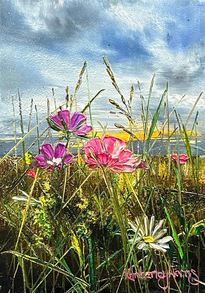 Kimberley Harris - 'The Meadow Dreams' - Framed Original Artwork