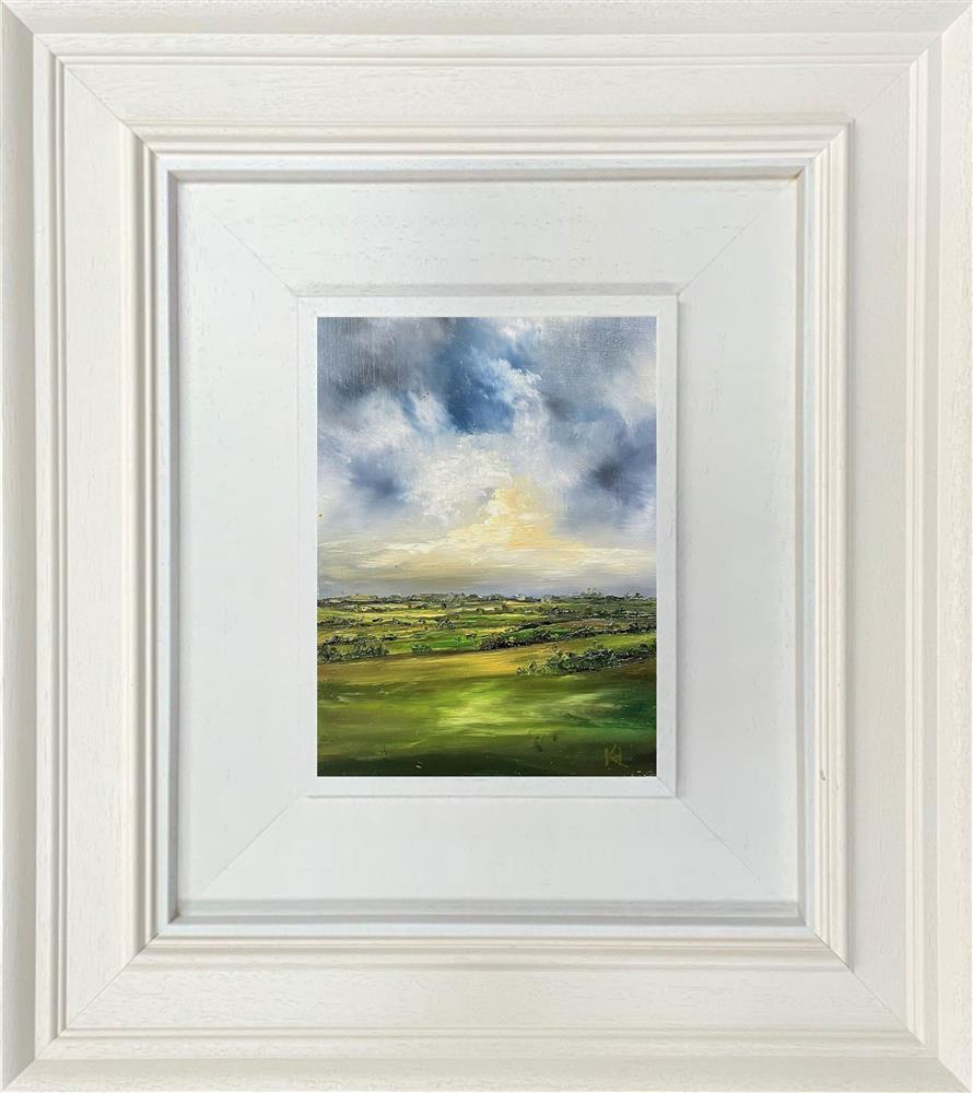 Kimberley Harris - 'The Meadow Holds Its Edge' - Framed Original Artwork