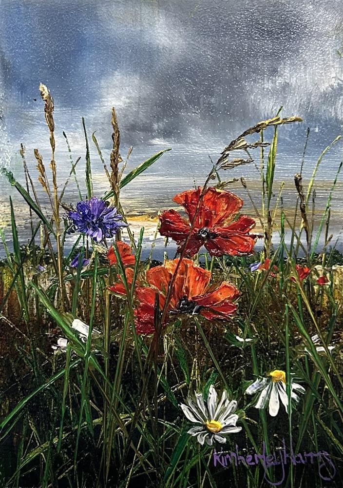 Kimberley Harris - 'The Meadow's Crown' - Miniature series - Framed Original Art