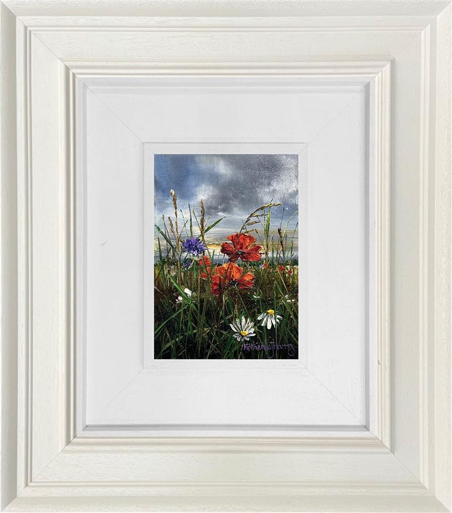 Kimberley Harris - 'The Meadow's Crown' - Miniature series - Framed Original Art