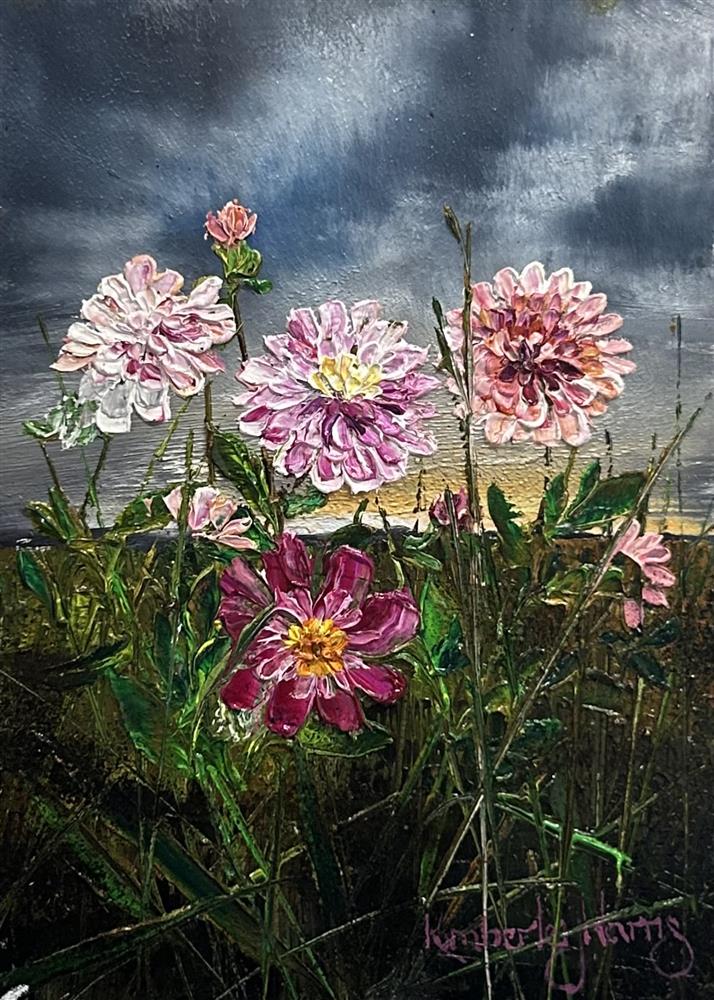 Kimberley Harris - 'The Meadow's Memory' - Framed Original Art