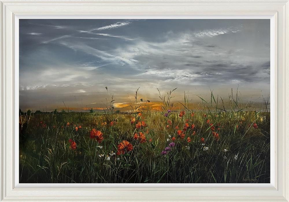 Kimberley Harris - 'The Meadow's Golden Halo' - Framed Original Artwork