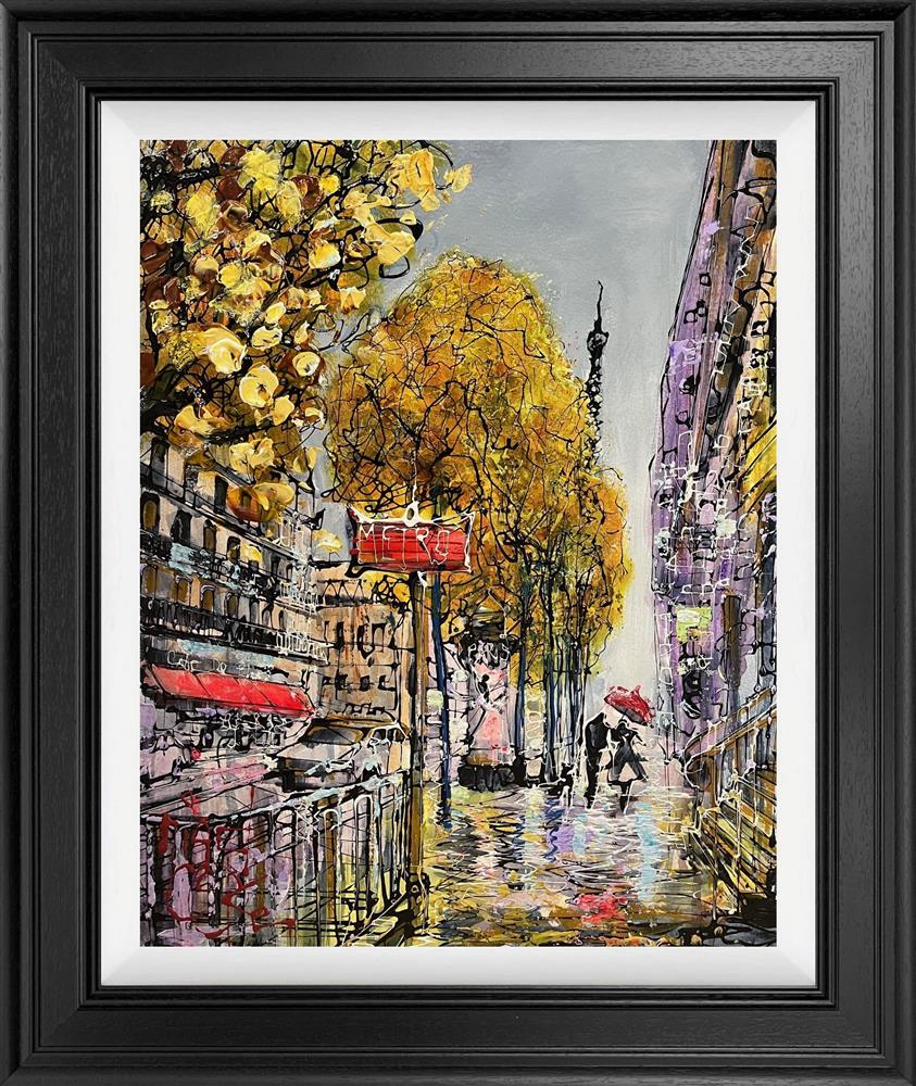 Nigel Cooke - 'The Metro' - Framed Original Artwork